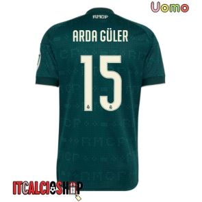 Real Madrid Arda Guler #15 Seconda Maglia 2026-27 Manica Corta